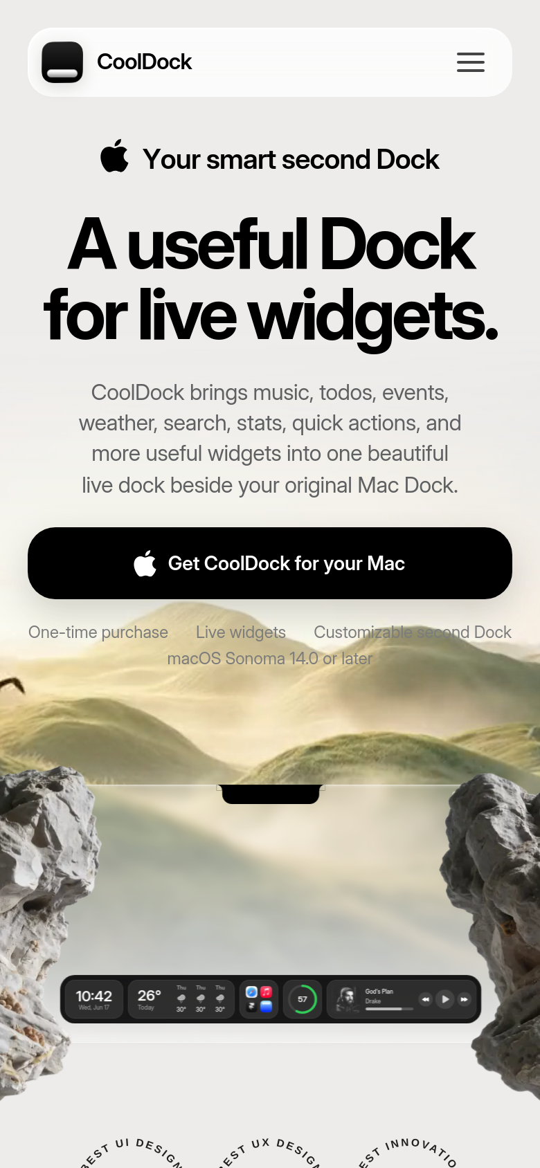 Homepage / Lander