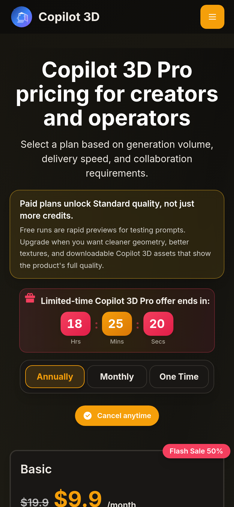 Pricing