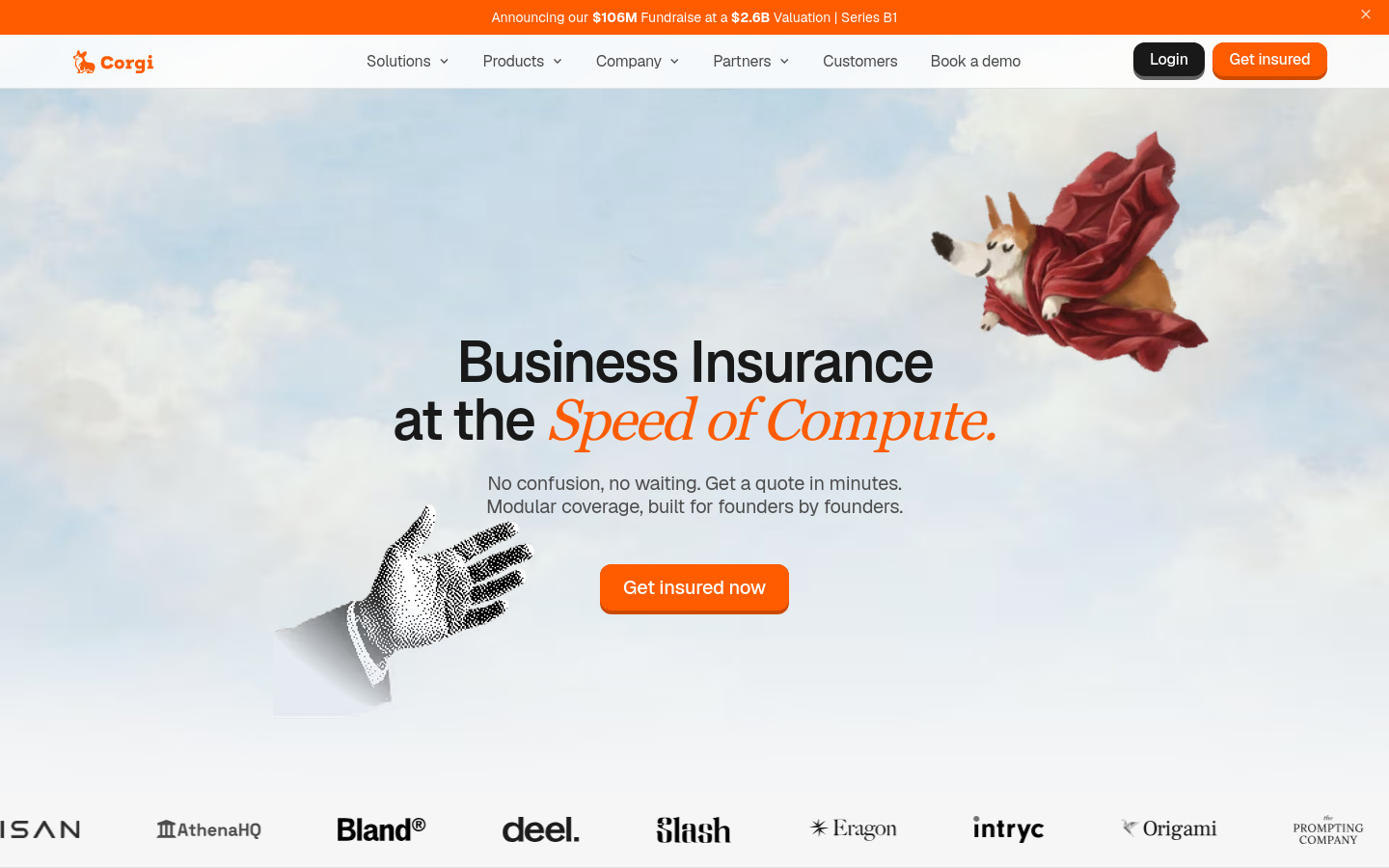 Captured Homepage / Lander