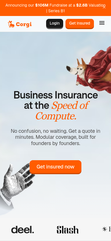 Homepage / Lander