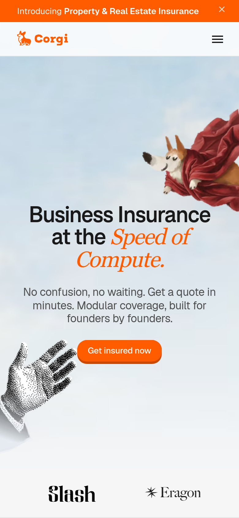 Homepage / Lander