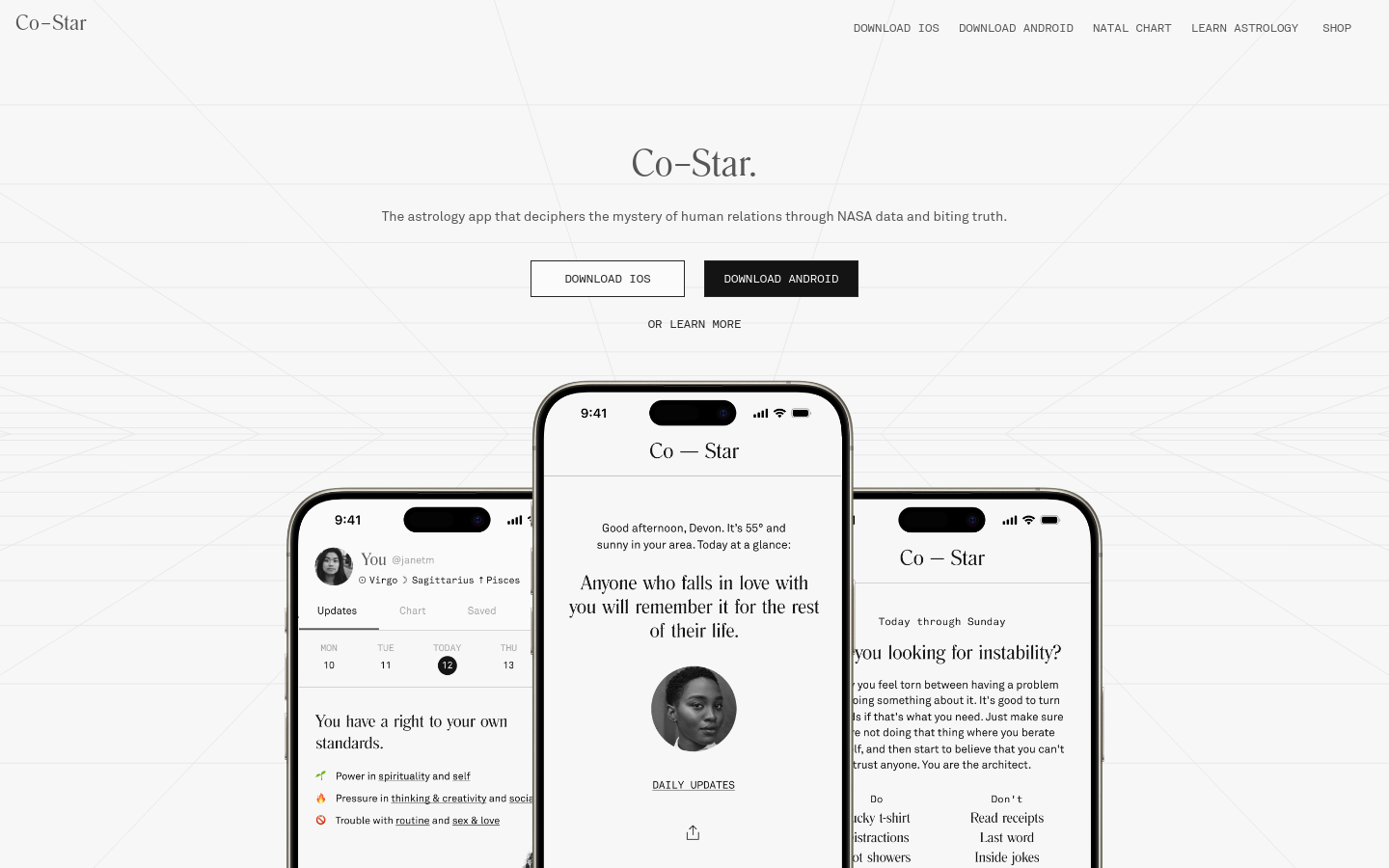 Captured Homepage / Lander
