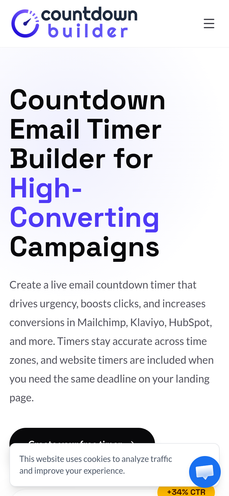 Homepage / Lander