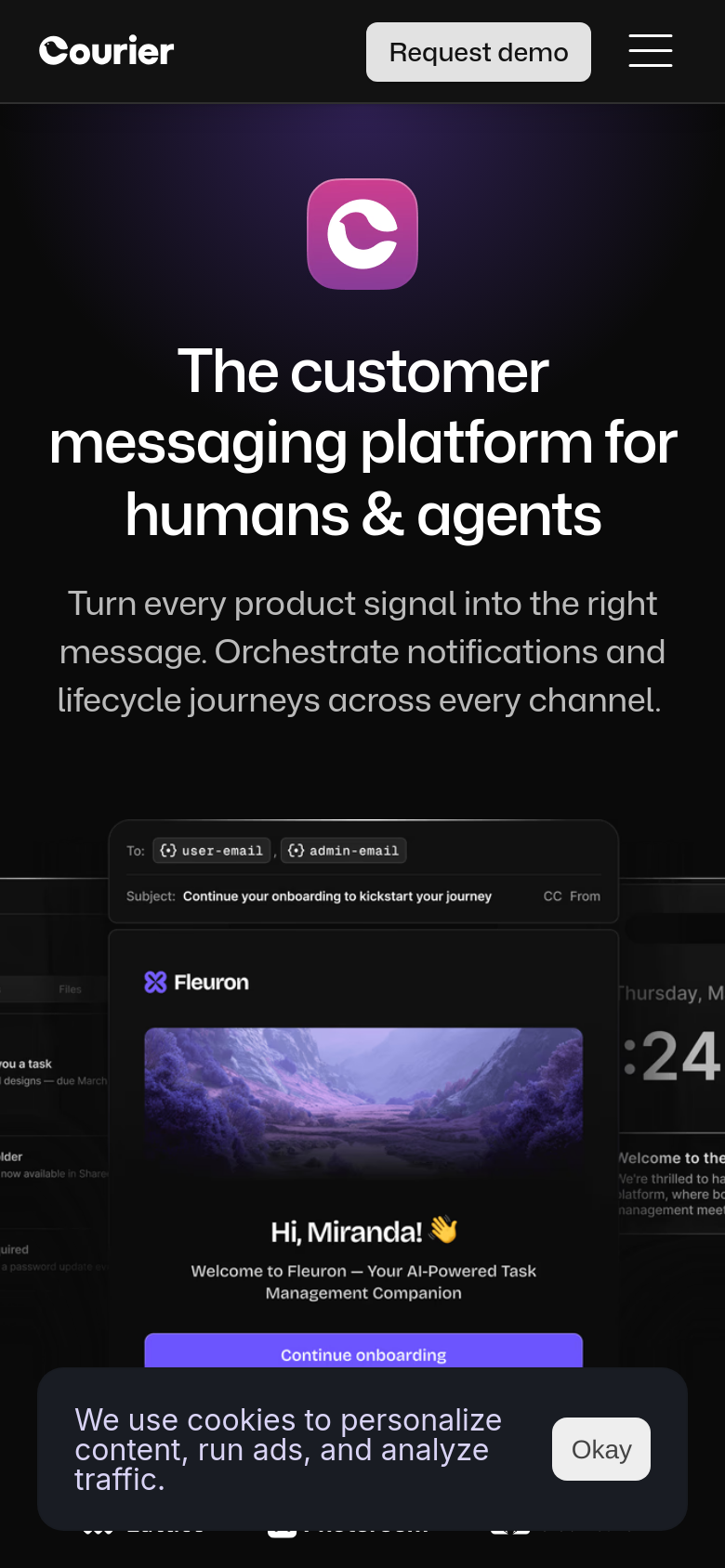 Homepage / Lander