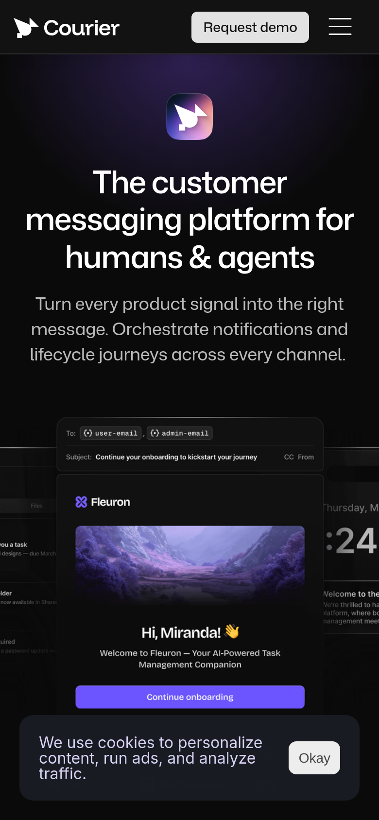 Homepage / Lander