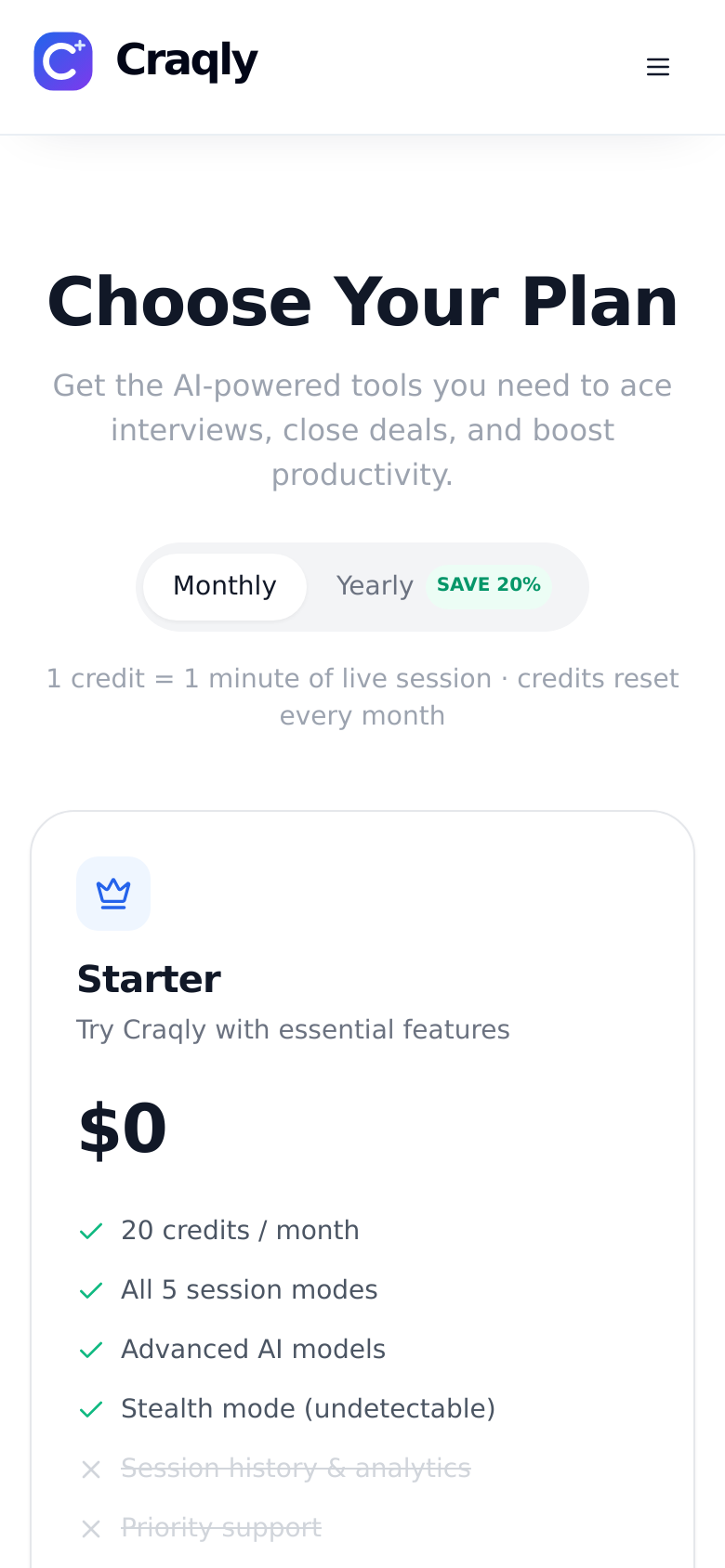 Pricing
