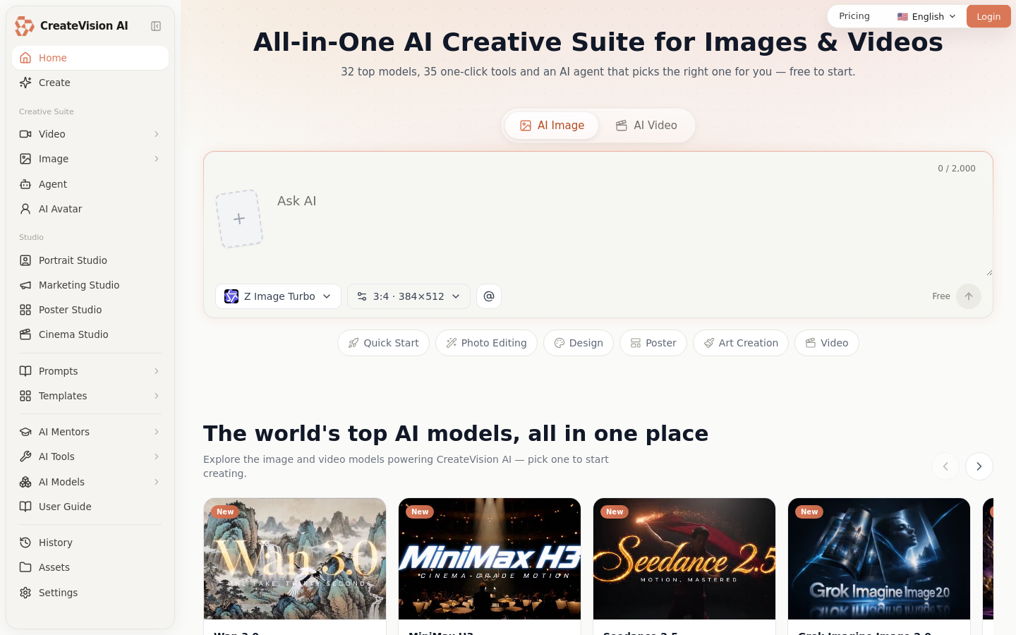 Captured Homepage / Lander