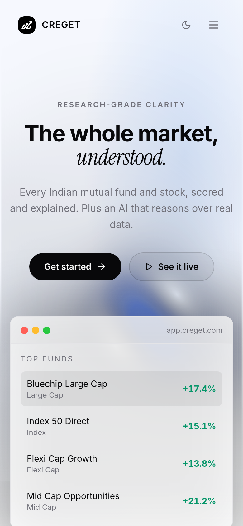 Homepage / Lander
