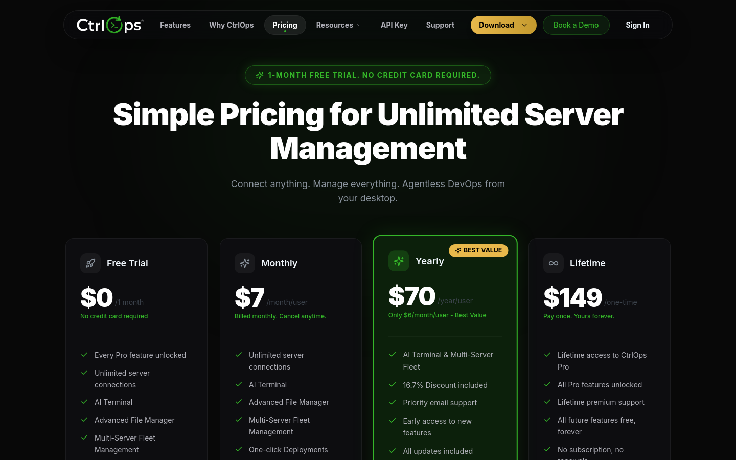 Pricing