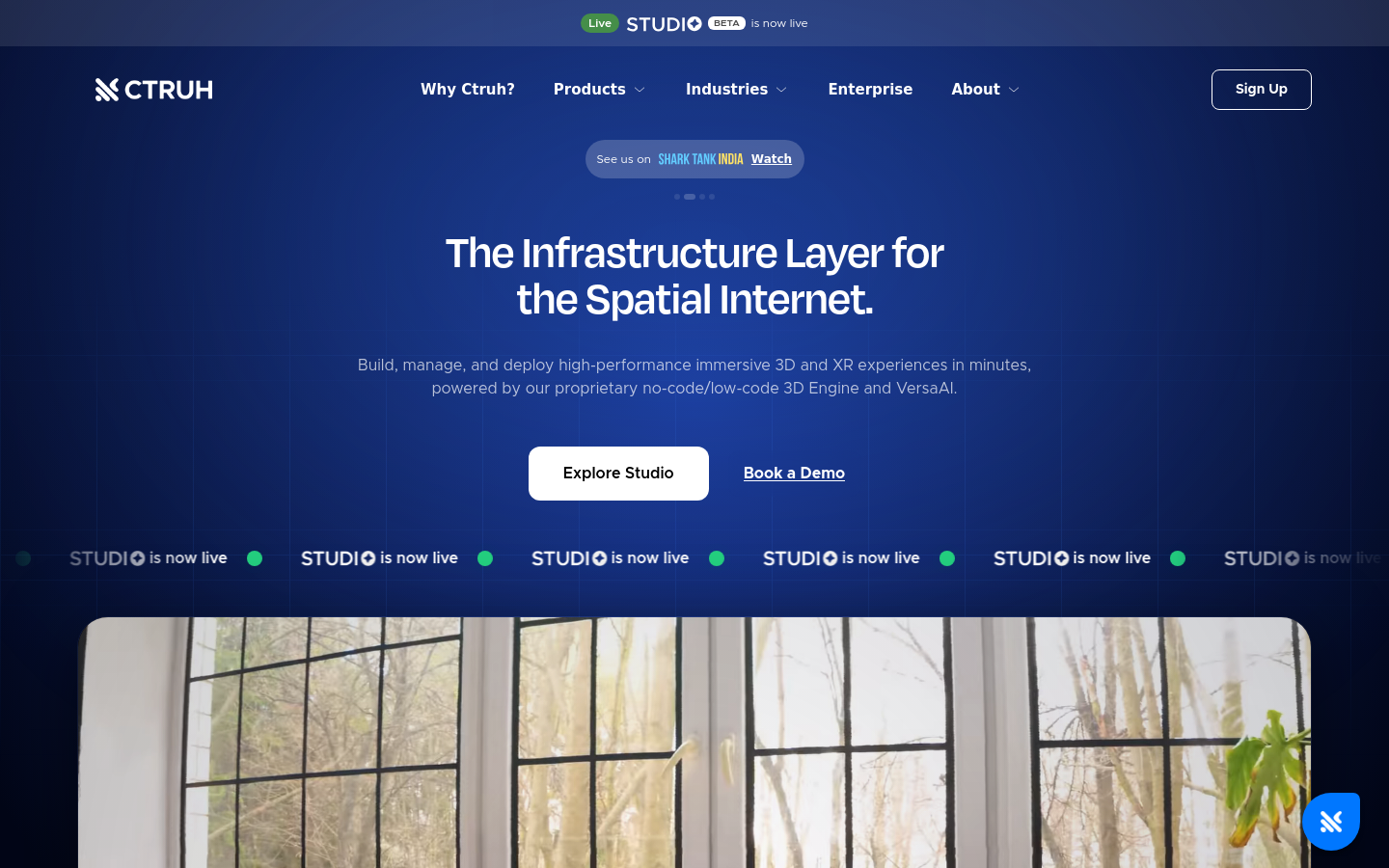 Captured Homepage / Lander