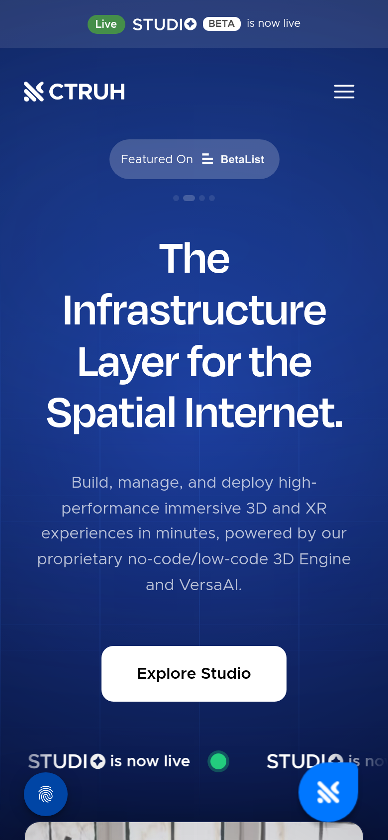 Homepage / Lander