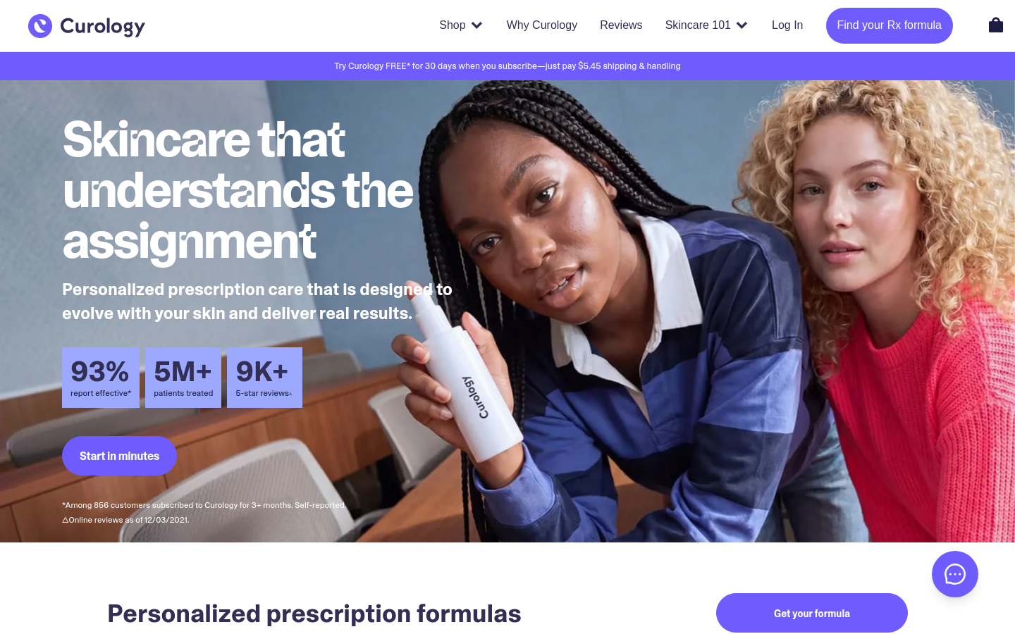 Captured Homepage / Lander