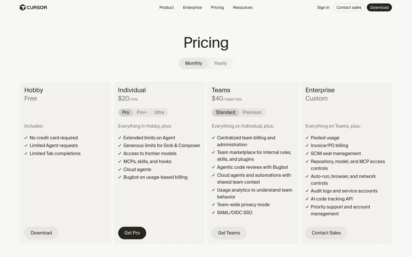 Pricing