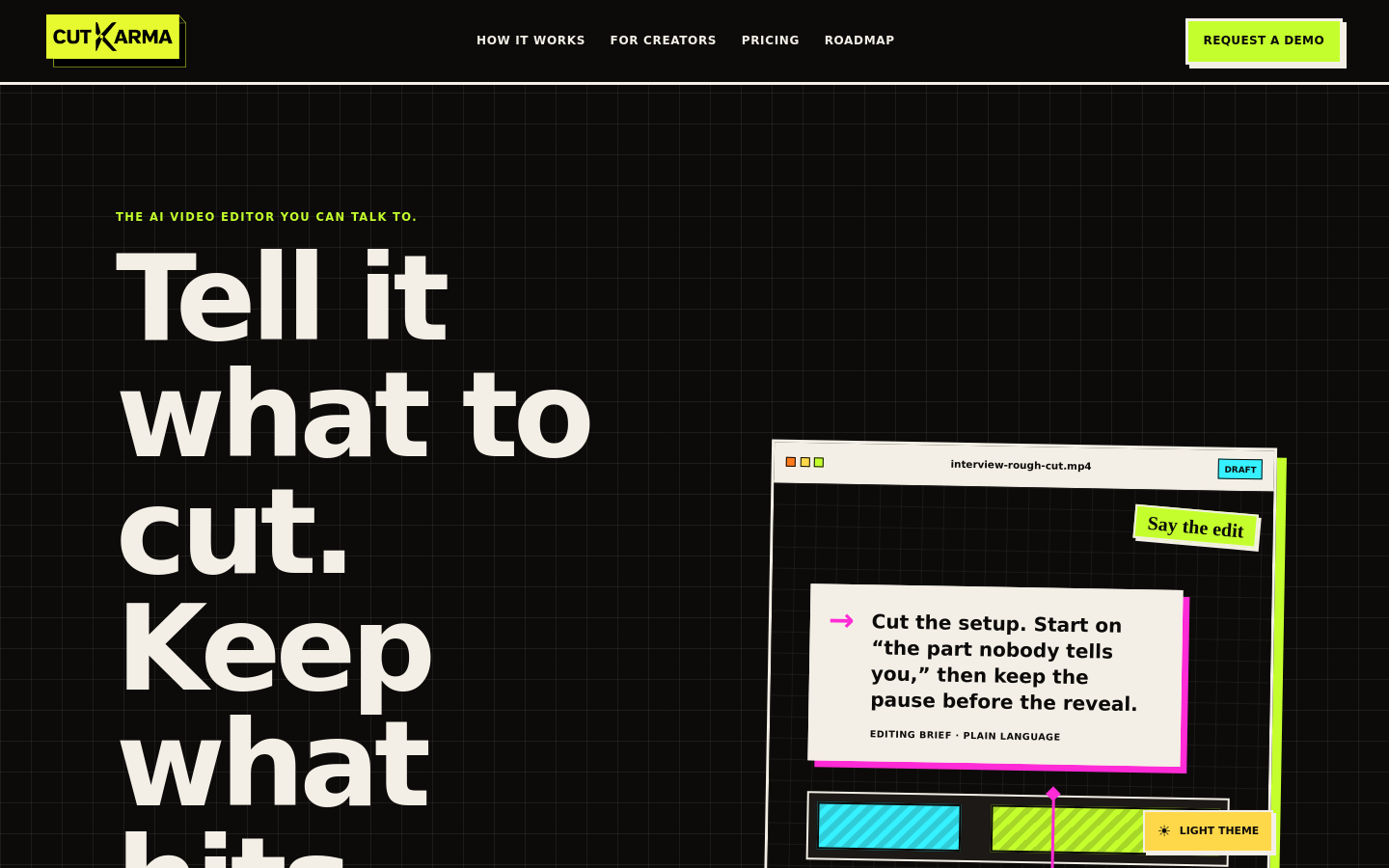 Captured Homepage / Lander