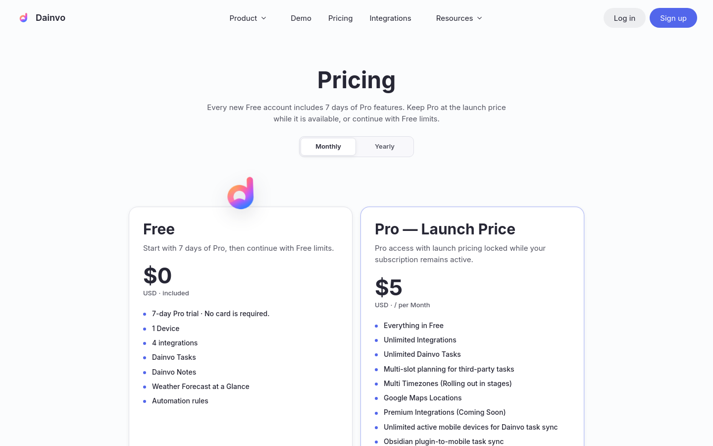Pricing