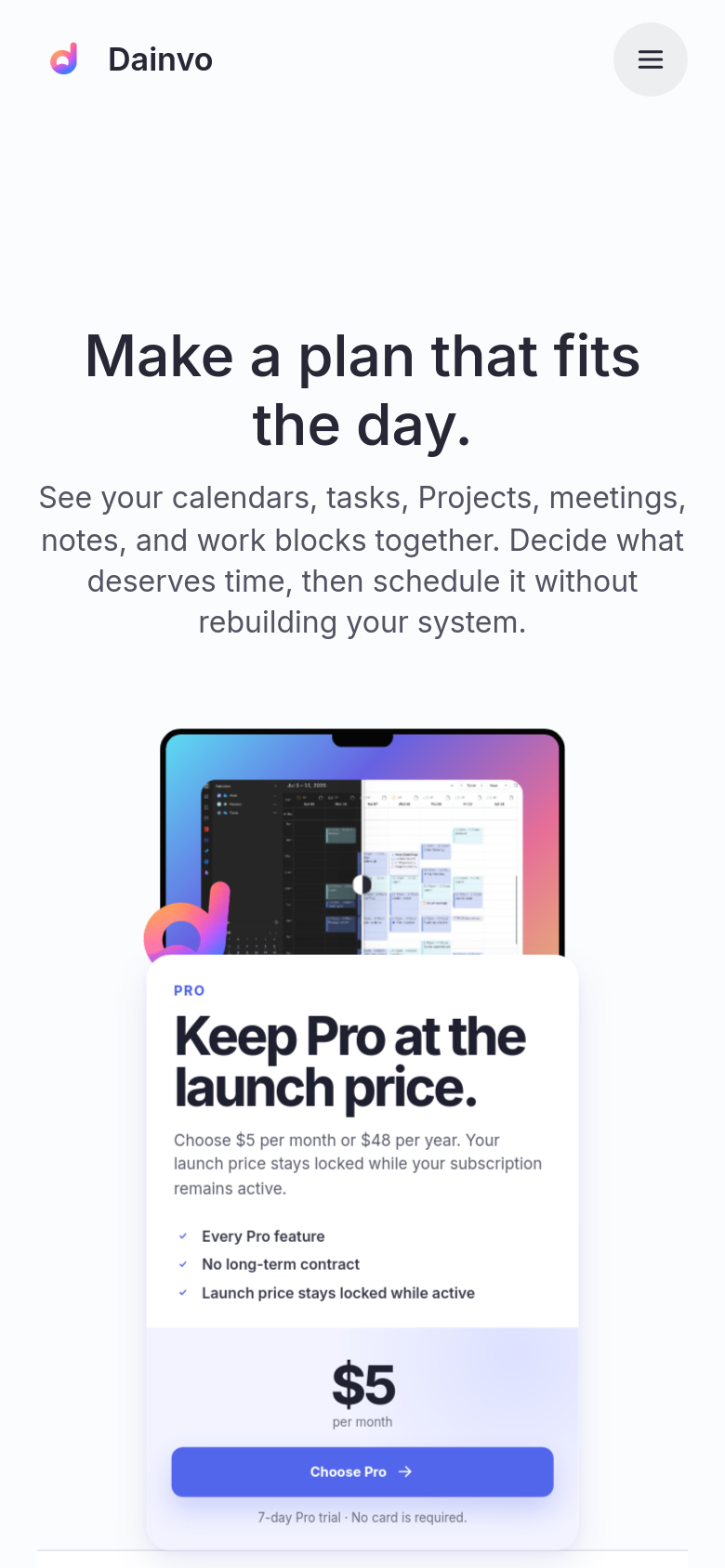 Homepage / Lander