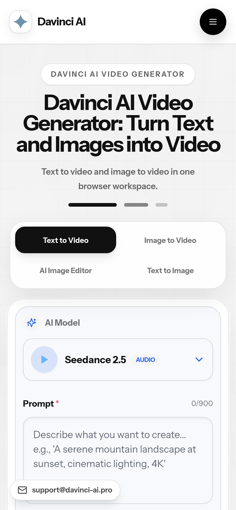 Homepage / Lander