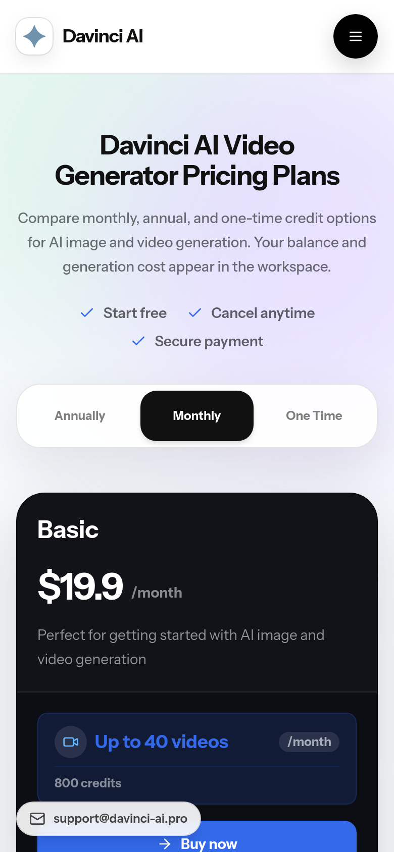Pricing