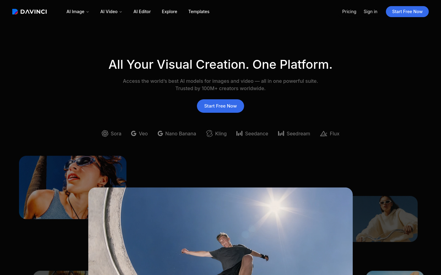 Captured Homepage / Lander