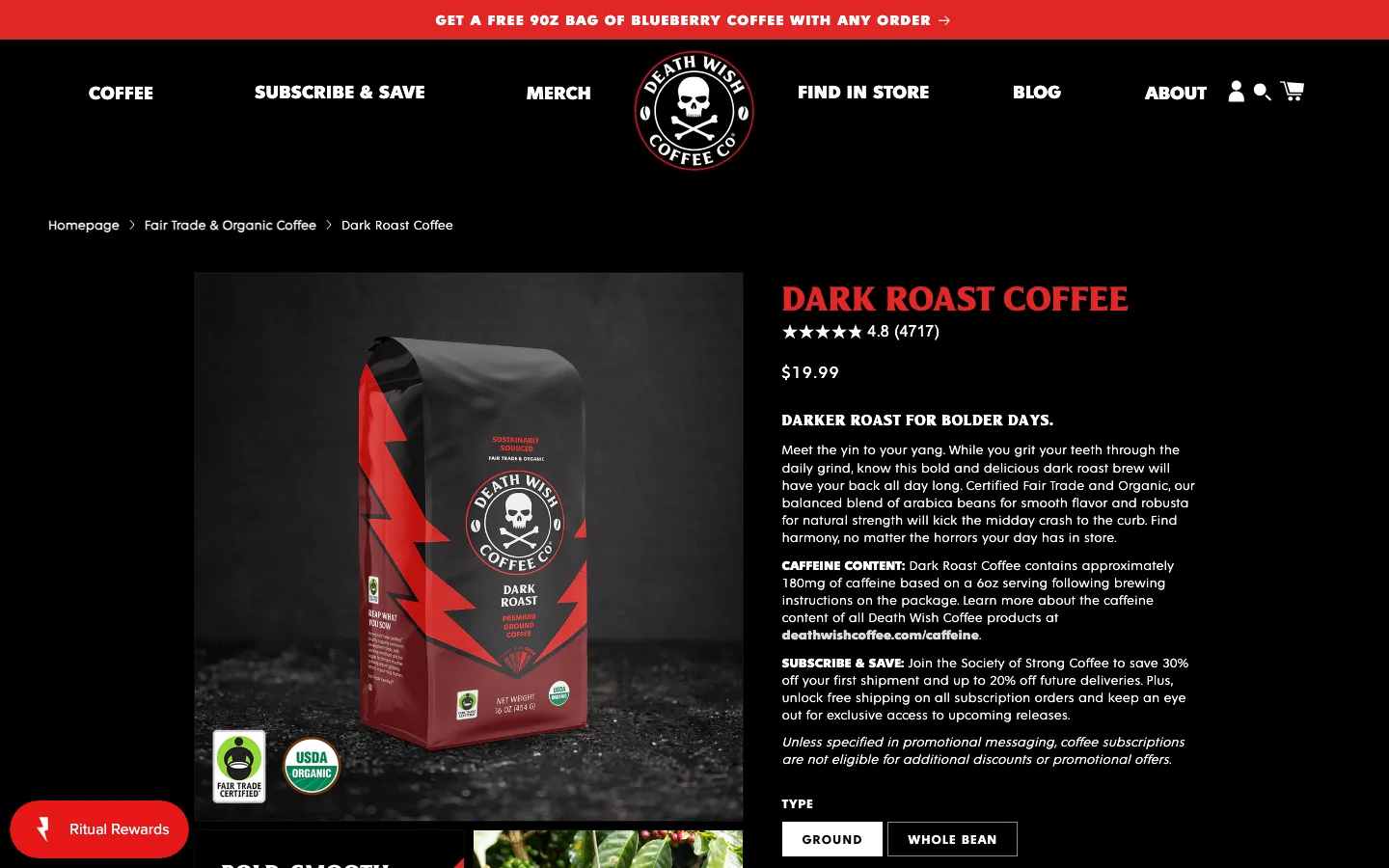 Product page