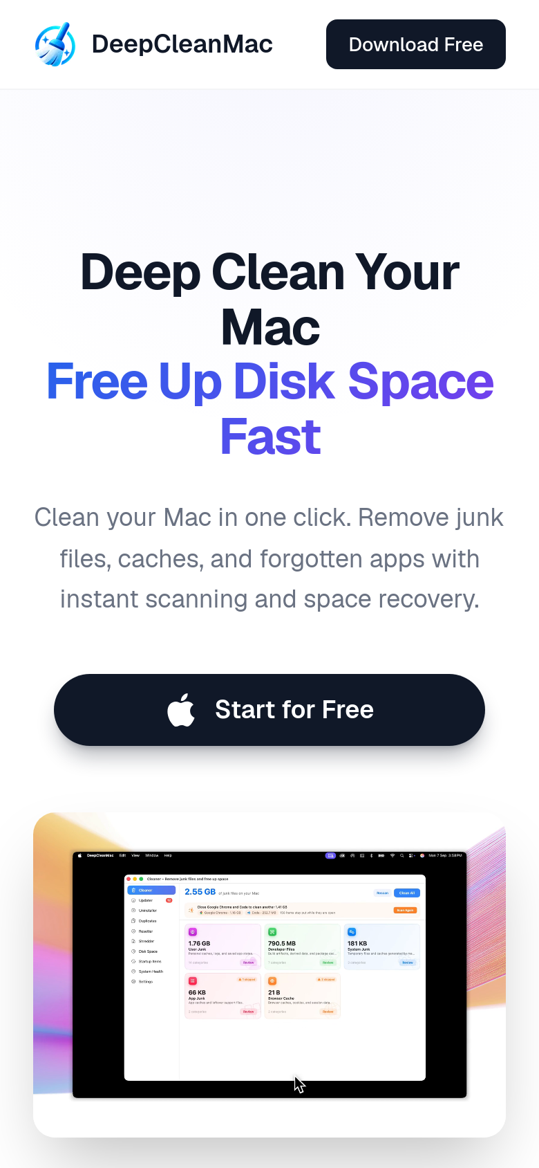 Homepage / Lander