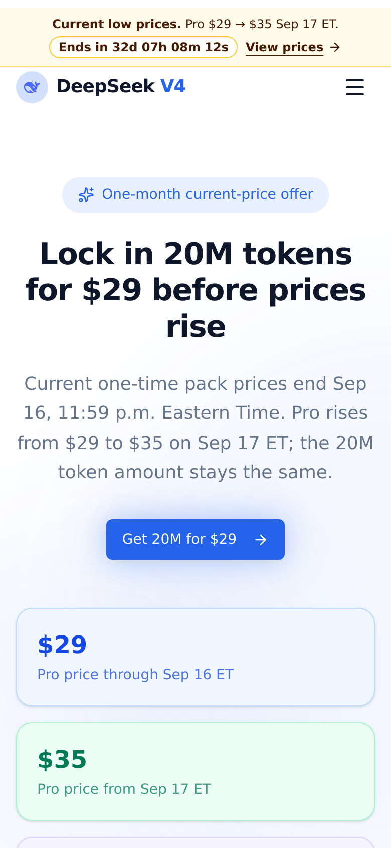 Pricing