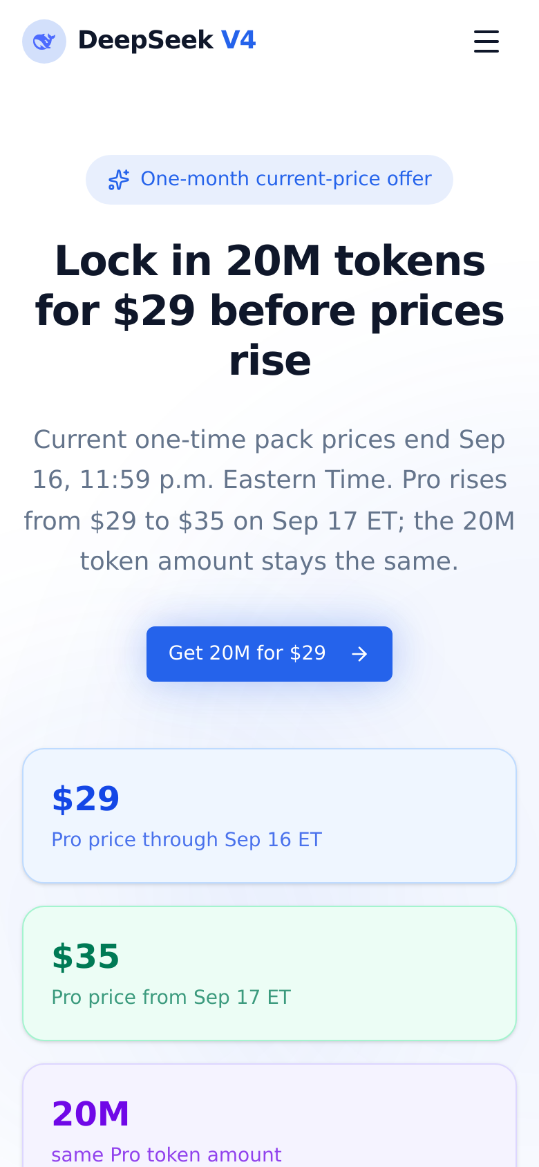 Pricing