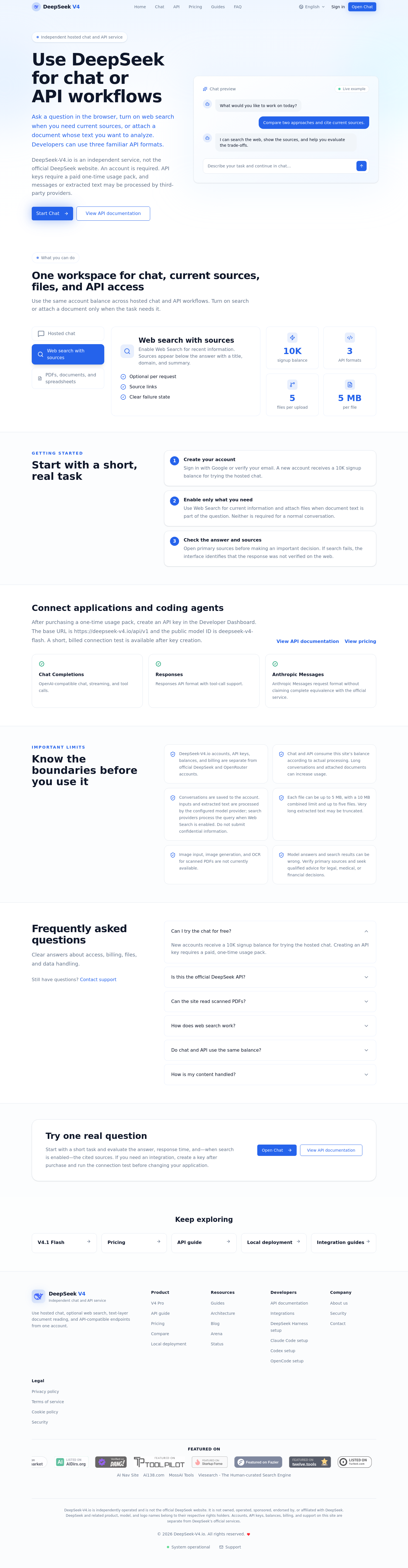 deepseek-v4.io — 