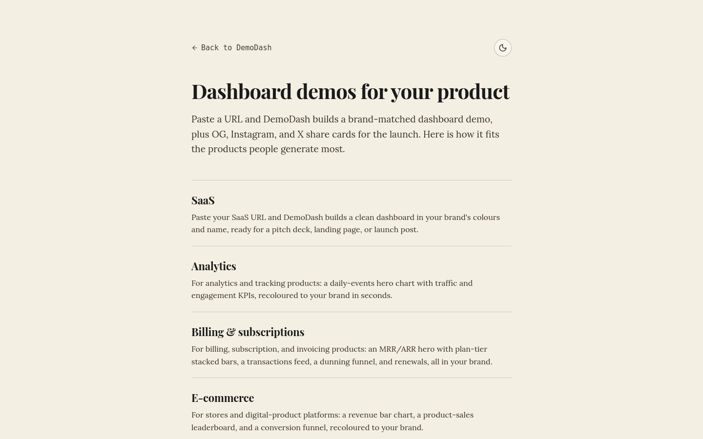 Use Cases
