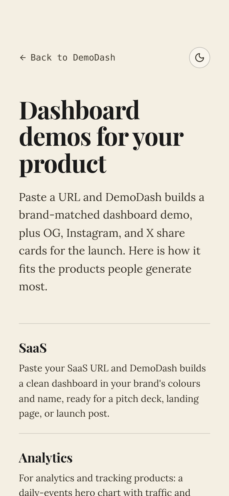 Use Cases