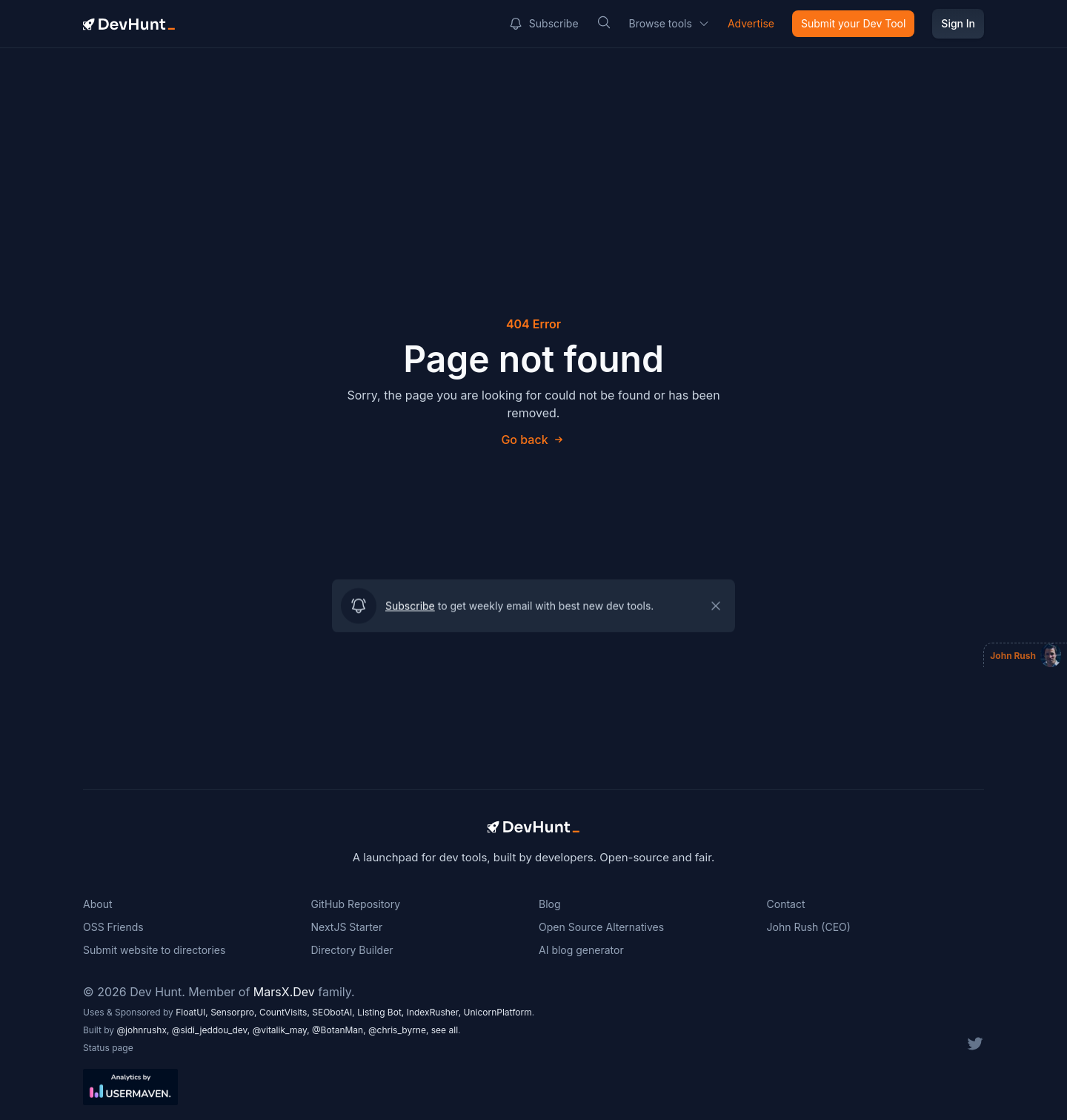 devhunt.org — 