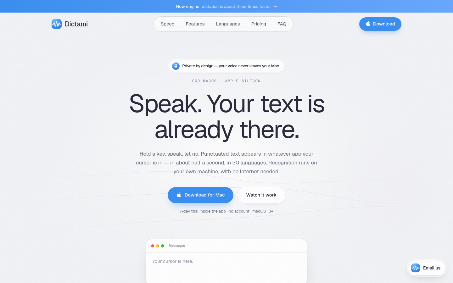 Captured Homepage / Lander