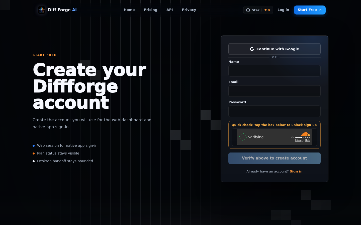 Signup
