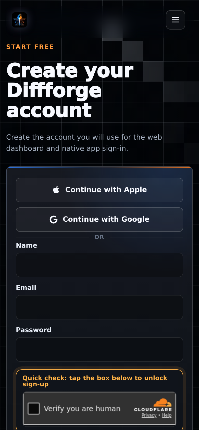 Signup