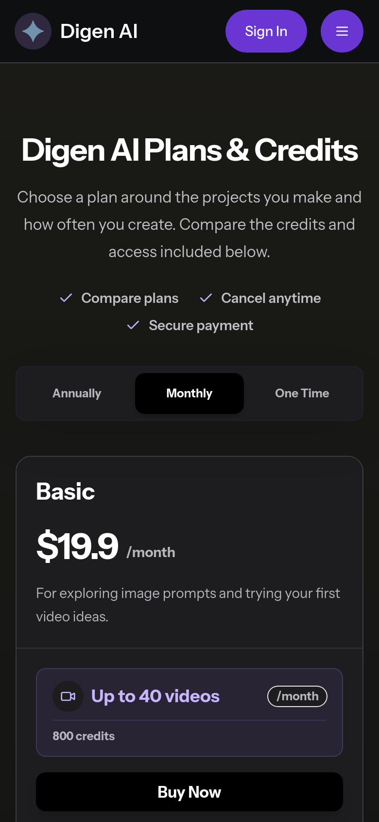 Pricing