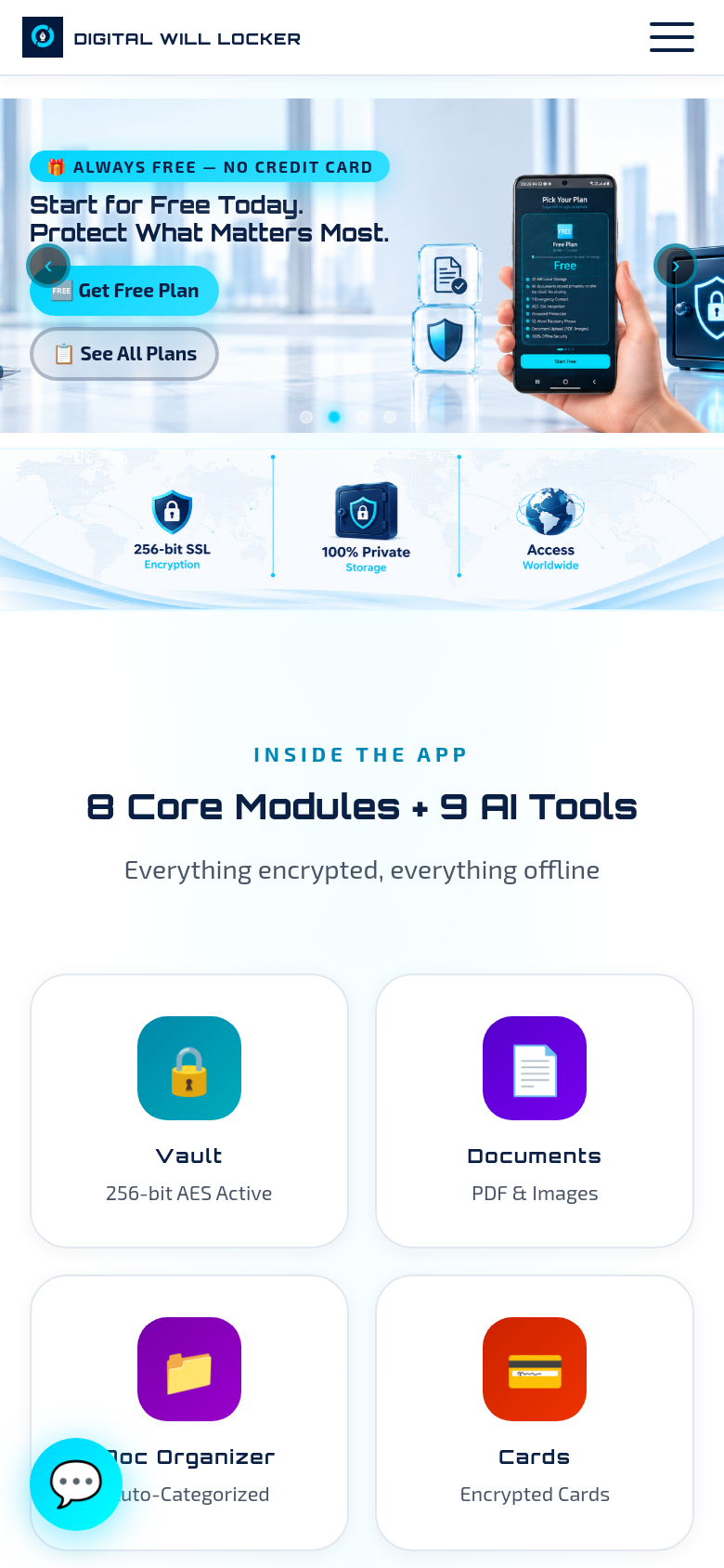 Homepage / Lander