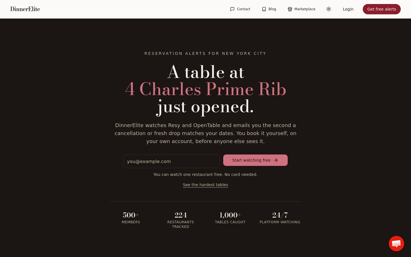 Captured Homepage / Lander
