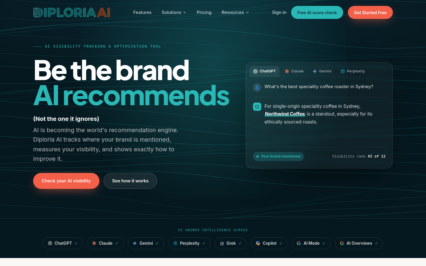 Captured Homepage / Lander