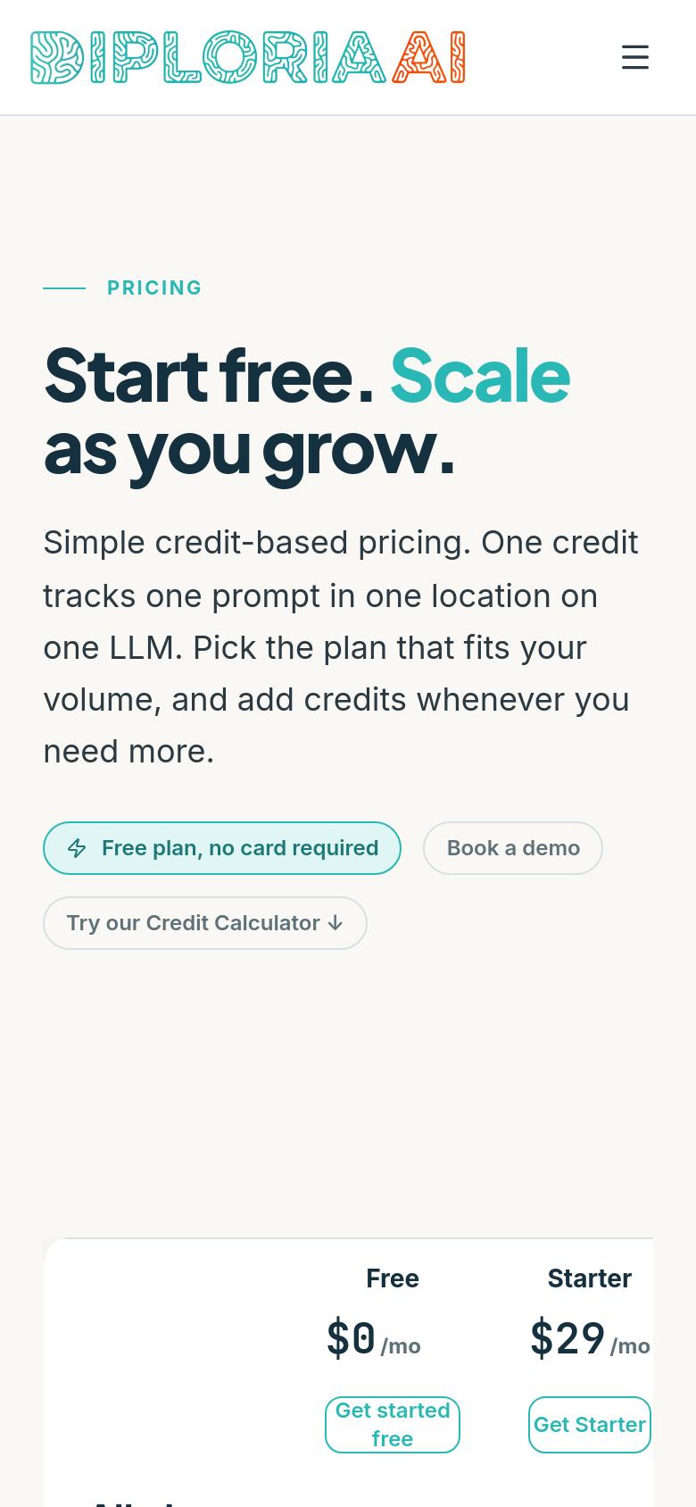 Pricing