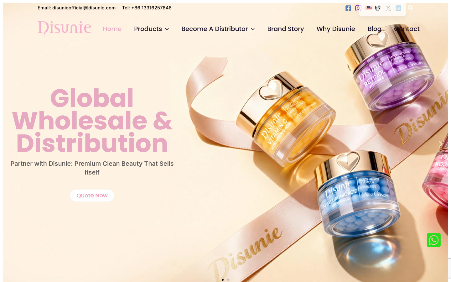 Captured Homepage / Lander