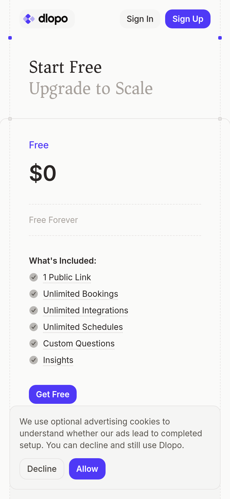 Pricing