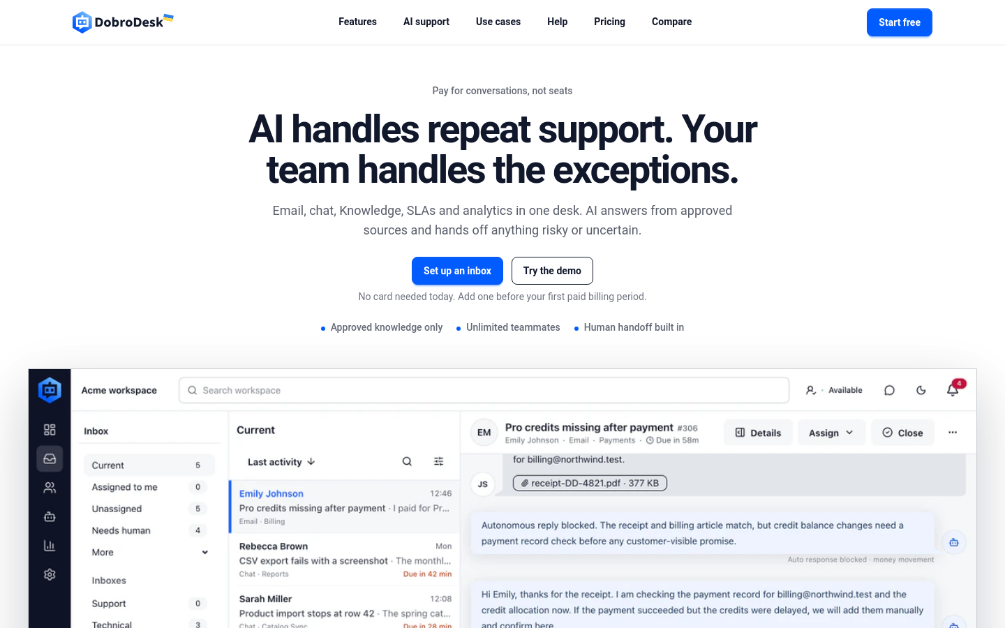 Captured Homepage / Lander