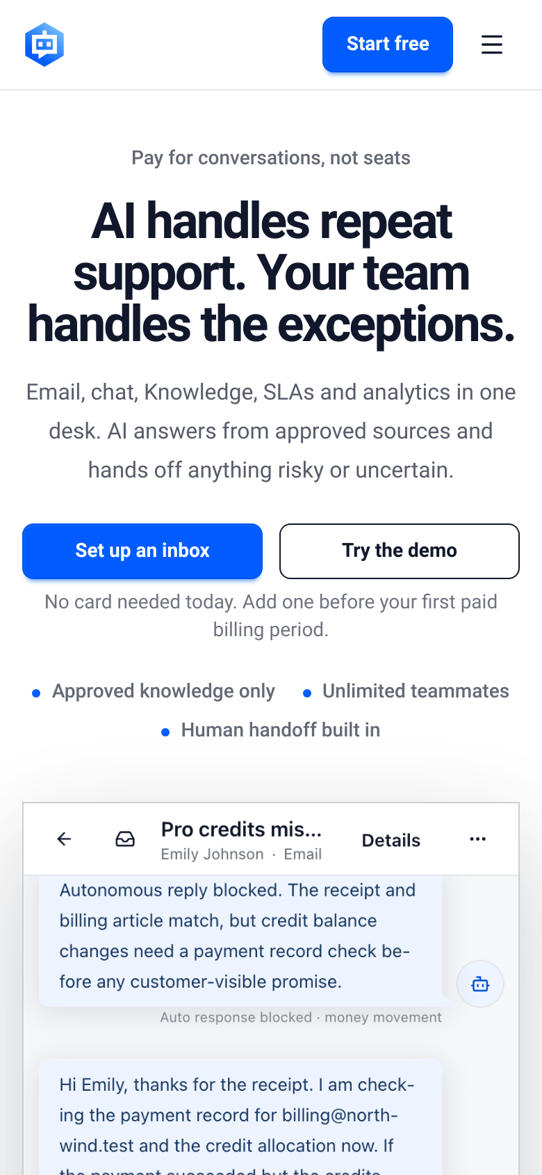 Homepage / Lander