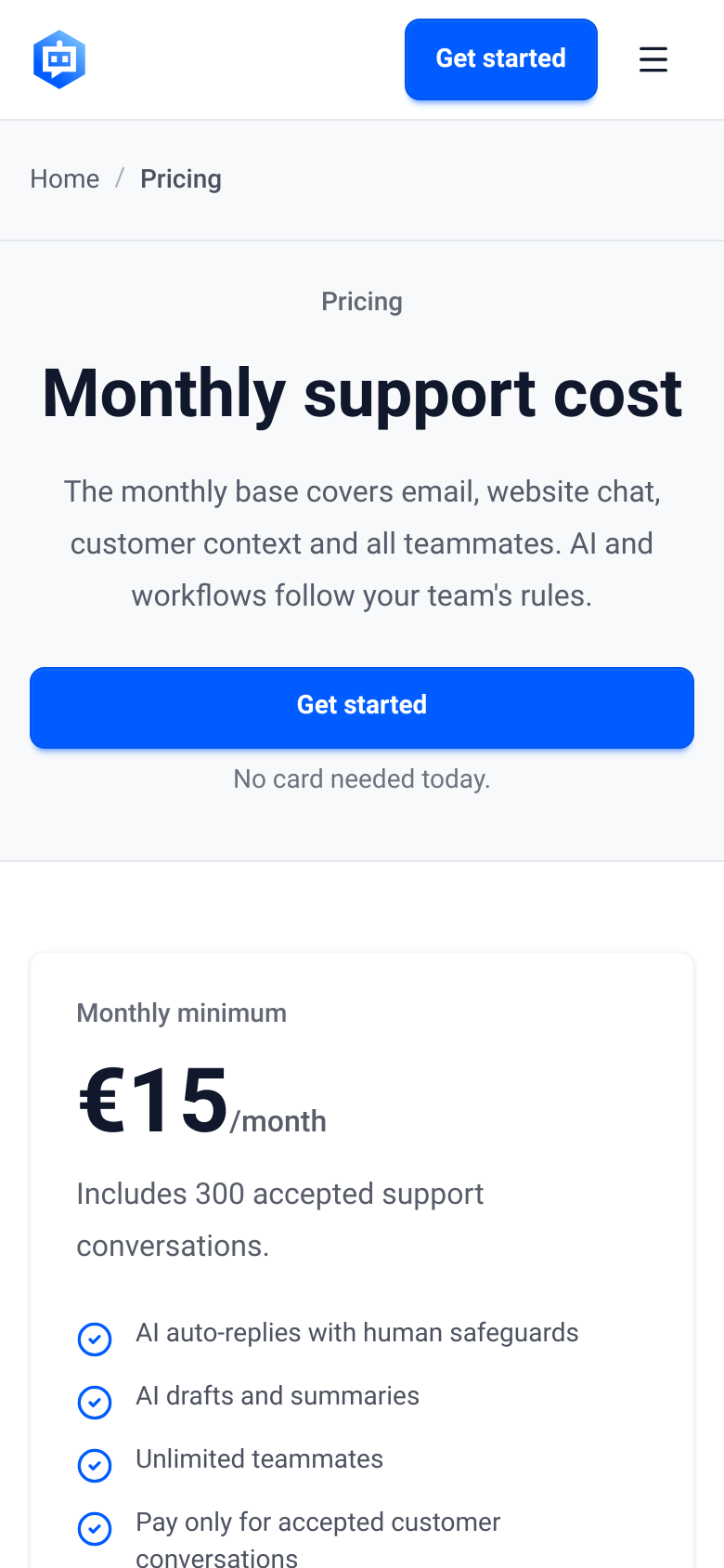 Pricing