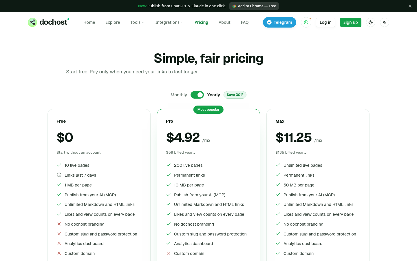 Pricing