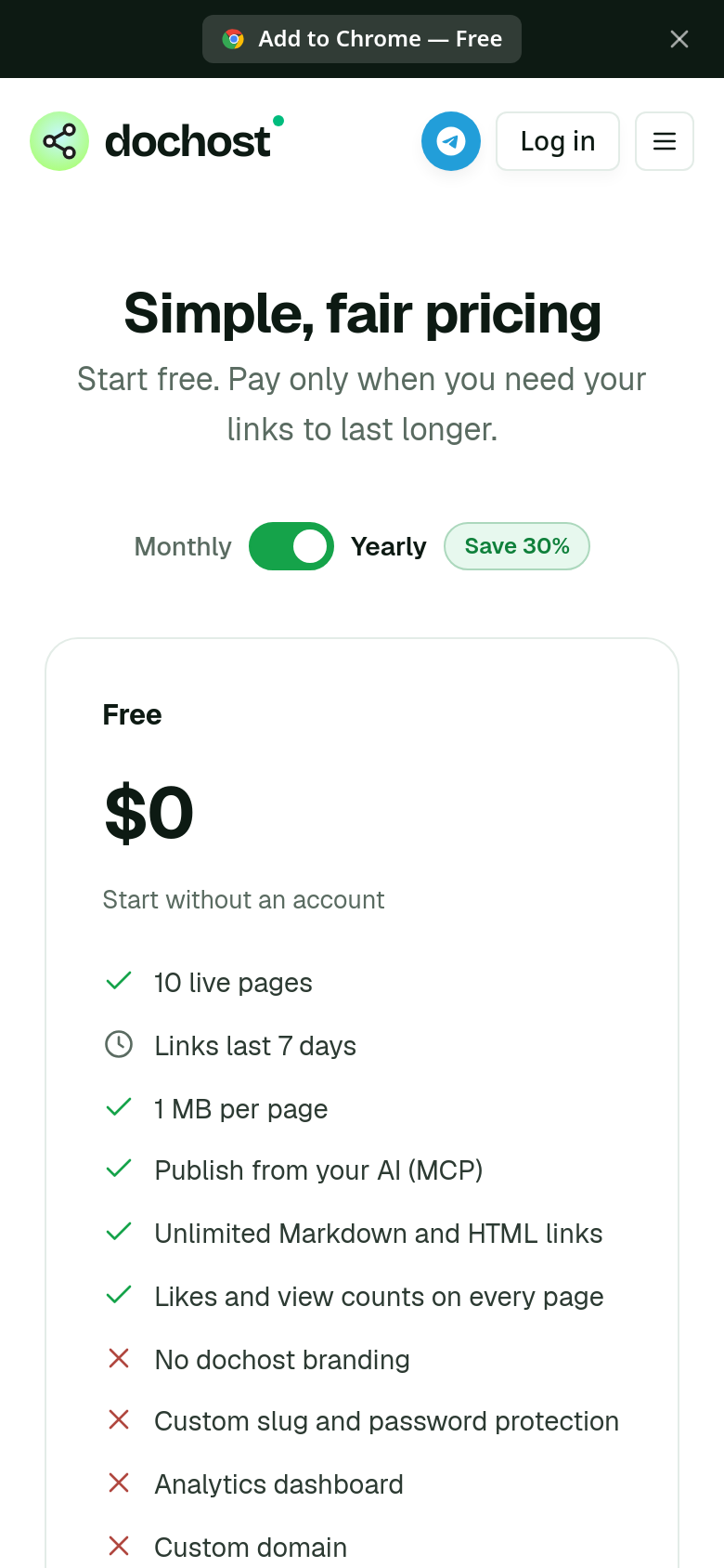 Pricing