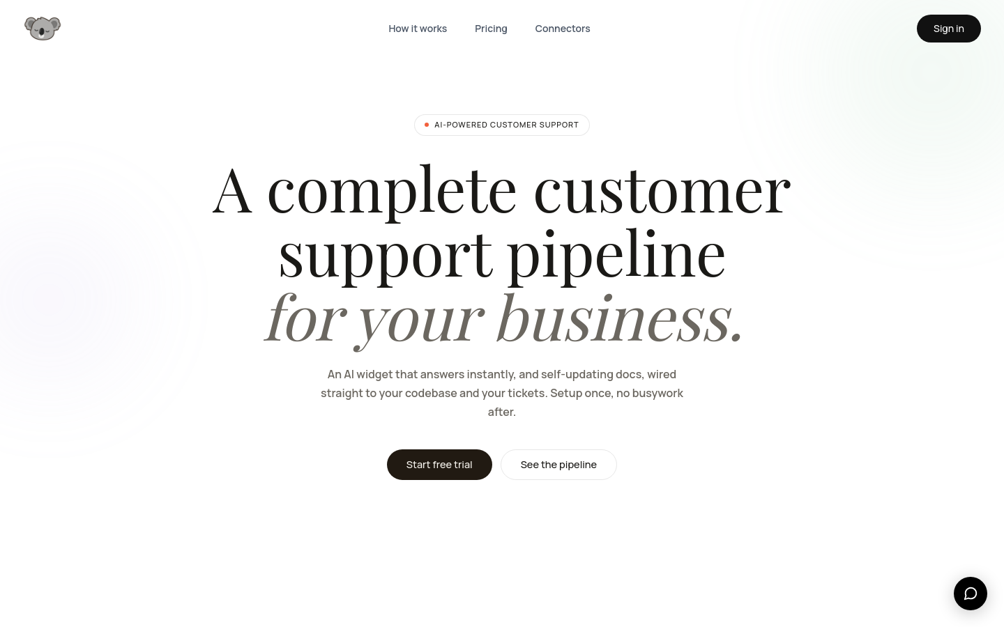 Captured Homepage / Lander