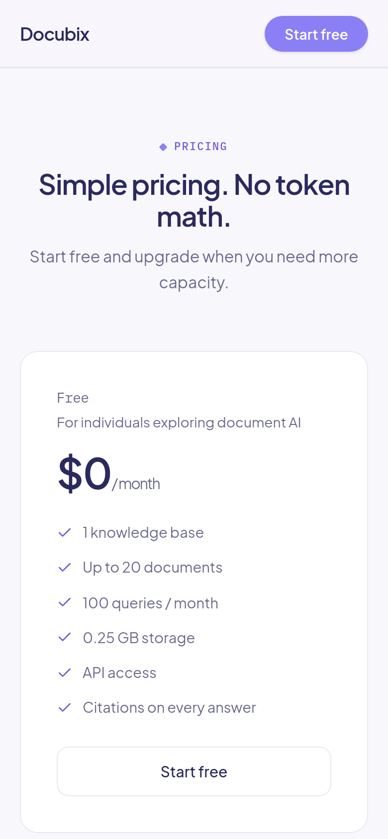Pricing
