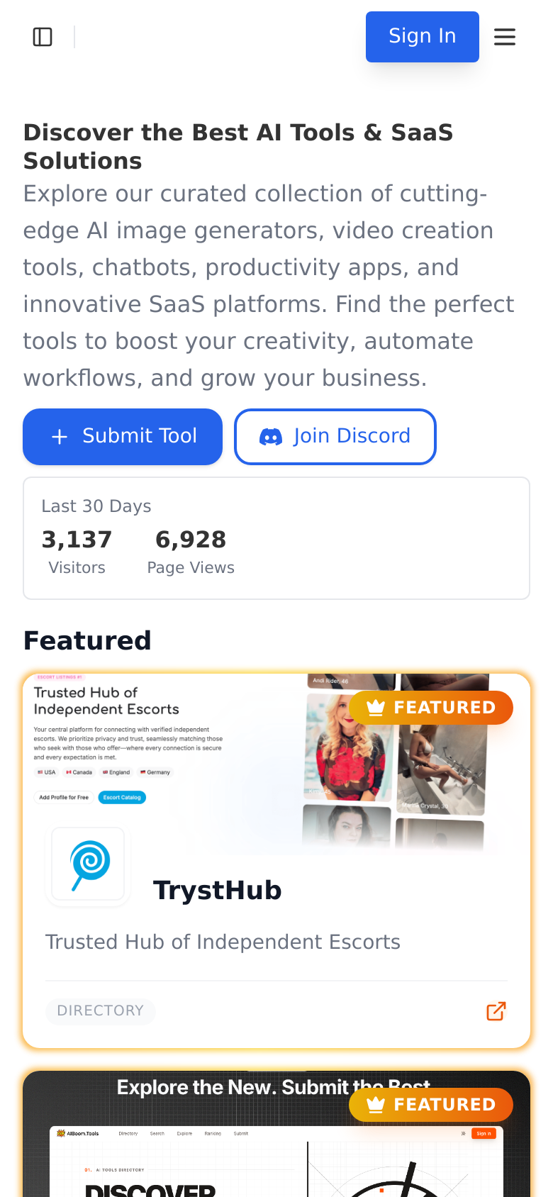 Homepage / Lander