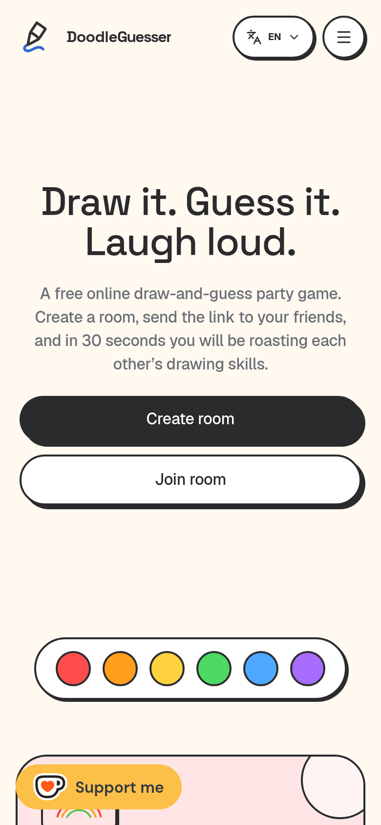 Homepage / Lander